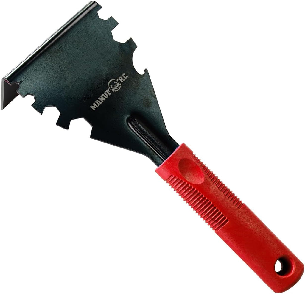 Rot Brecheisen, Nagelheber,Trim Puller, Multifunktionale Verkleidungsabzieher zum Entfernen von Sockelleisten，Holzböden, Fußleisten, Türverkleidungen, Nägel